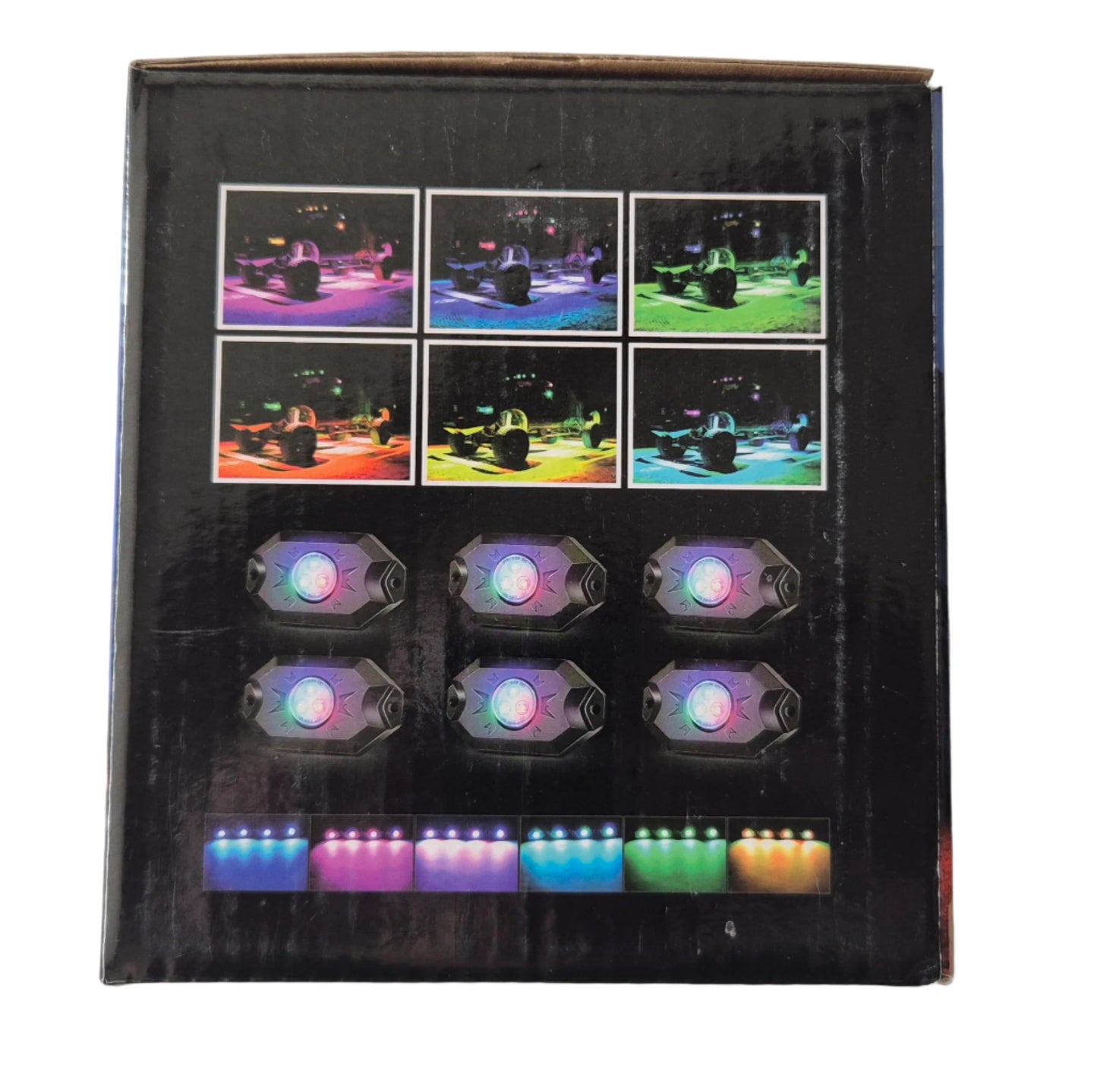 RGB Rock light - 6 ljósa