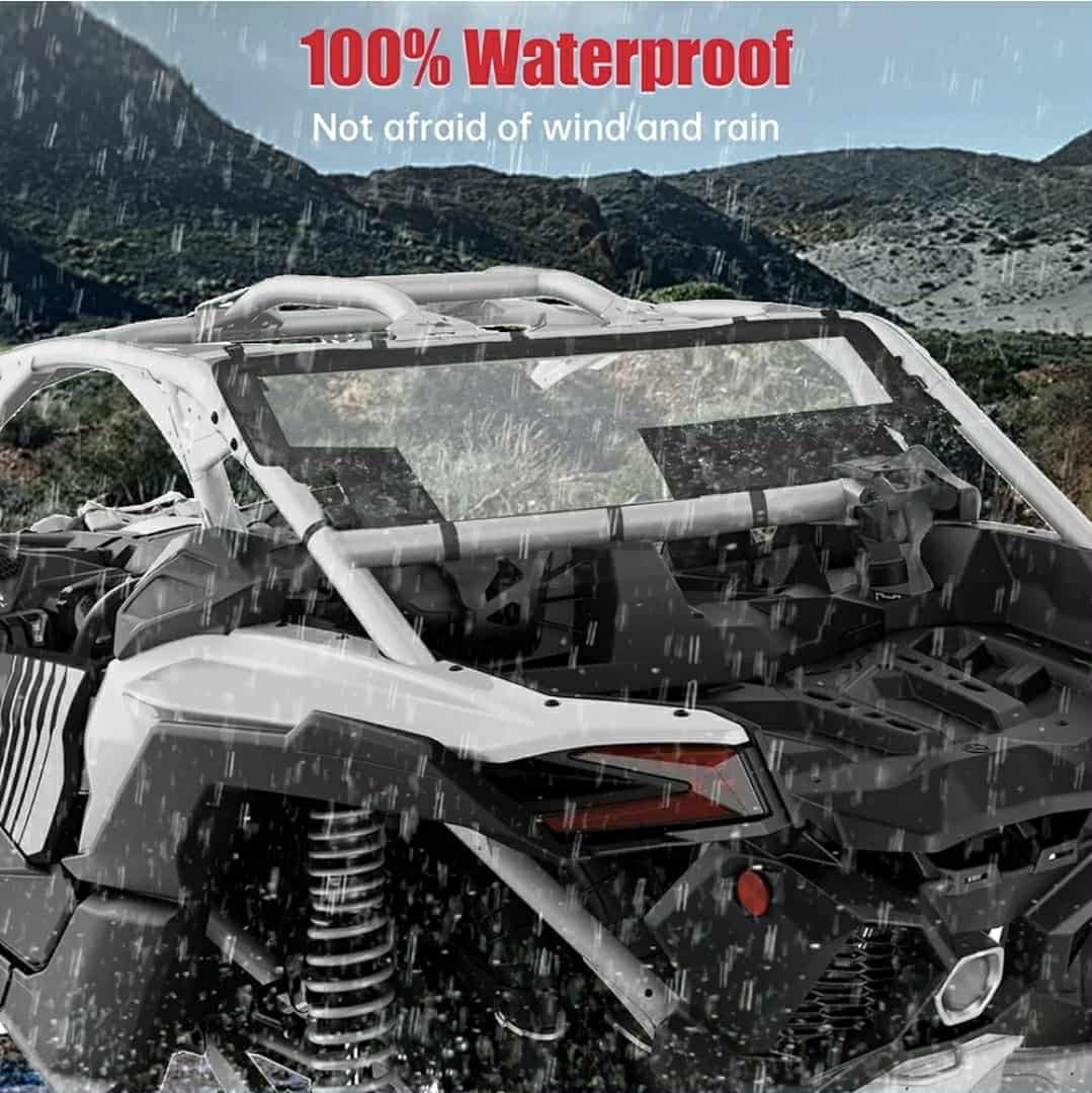 Afturrúða í Can-am X3