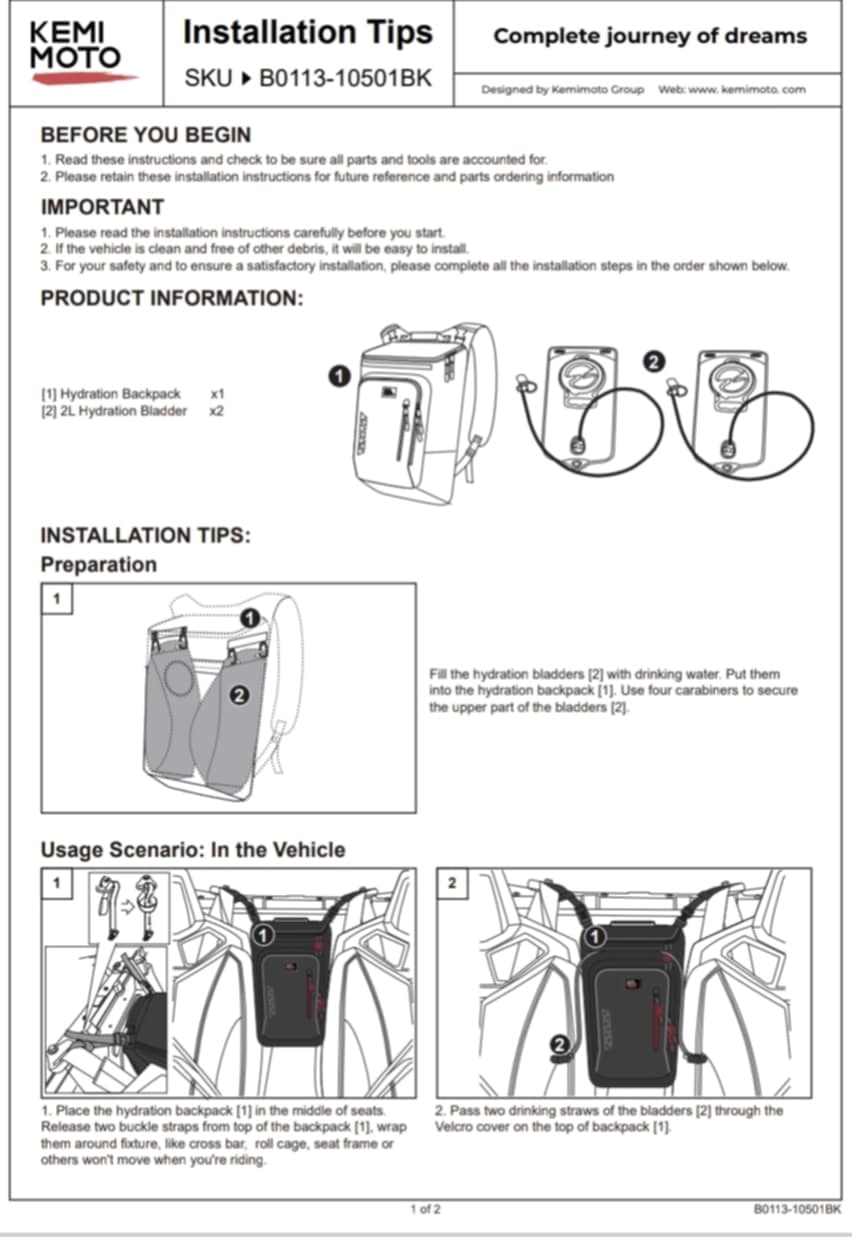 Kælitaska milli sæta á buggy bíl