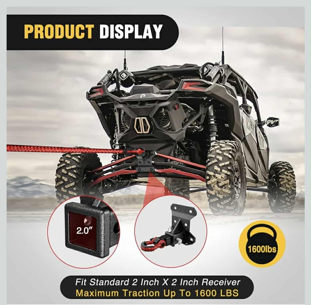 Hengsli fyrir dráttarkrók Can-am X3