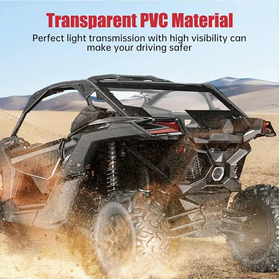 Afturrúða í Can-am X3